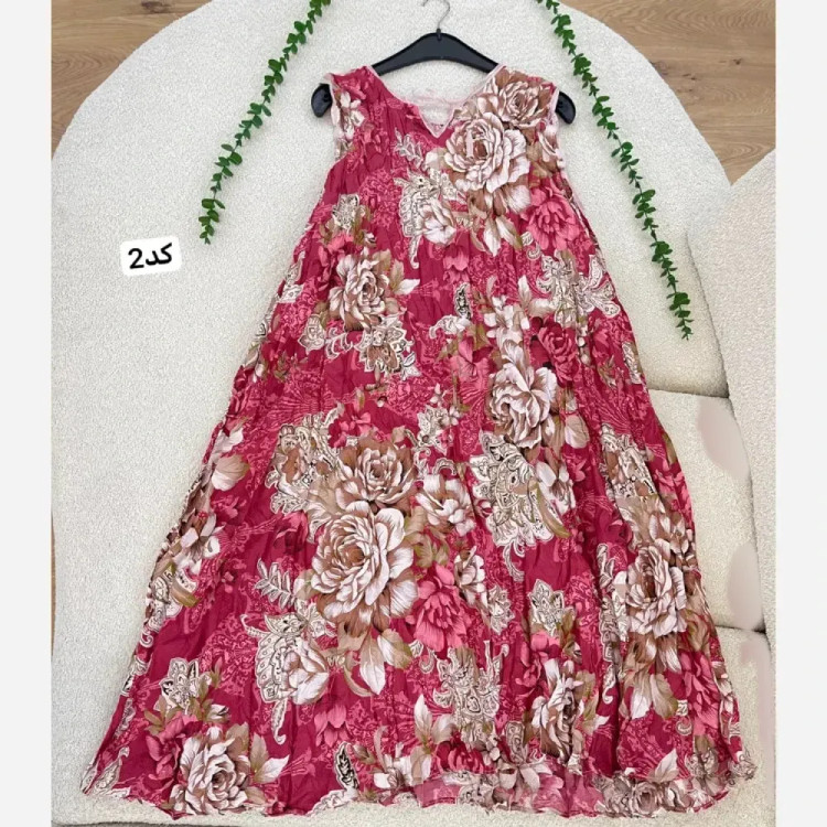 ساحلی حلقه ای نخی شسته شده فری سایز زنانه