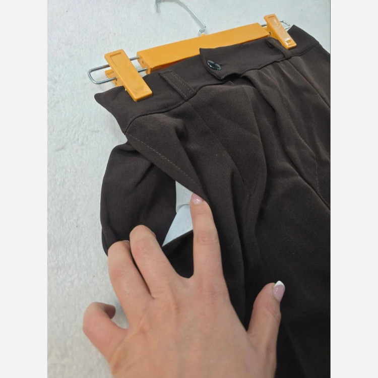 شلوار مام مردانه جنس مازراتی دبل توییست A++ رنگ مشکی و شکلاتی سایز L XL XXL XXXL