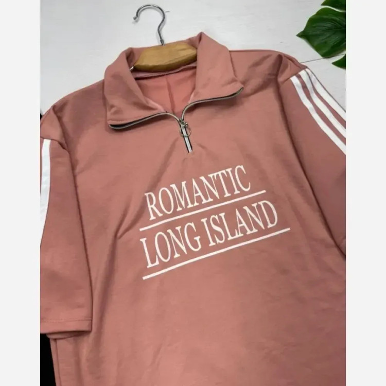 ست بلوز و شلوار زنانه ROMANTIC جنس پنبه گلکسی سایز فری 38 تا 46