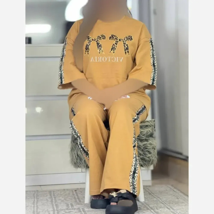 ست ویکتوریا زنانه پنبه گلکسی فری سایز 38 تا 46 در رنگبندی متنوع
