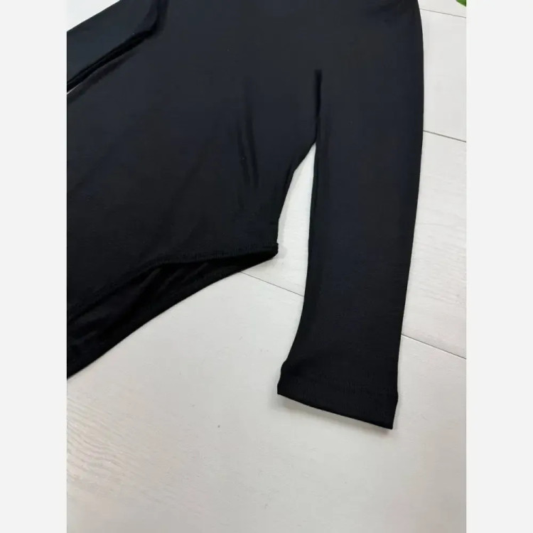 بادی یقه گرد ابریشم فانریپ کش مشکی زرشکی سایز 38 تا 44