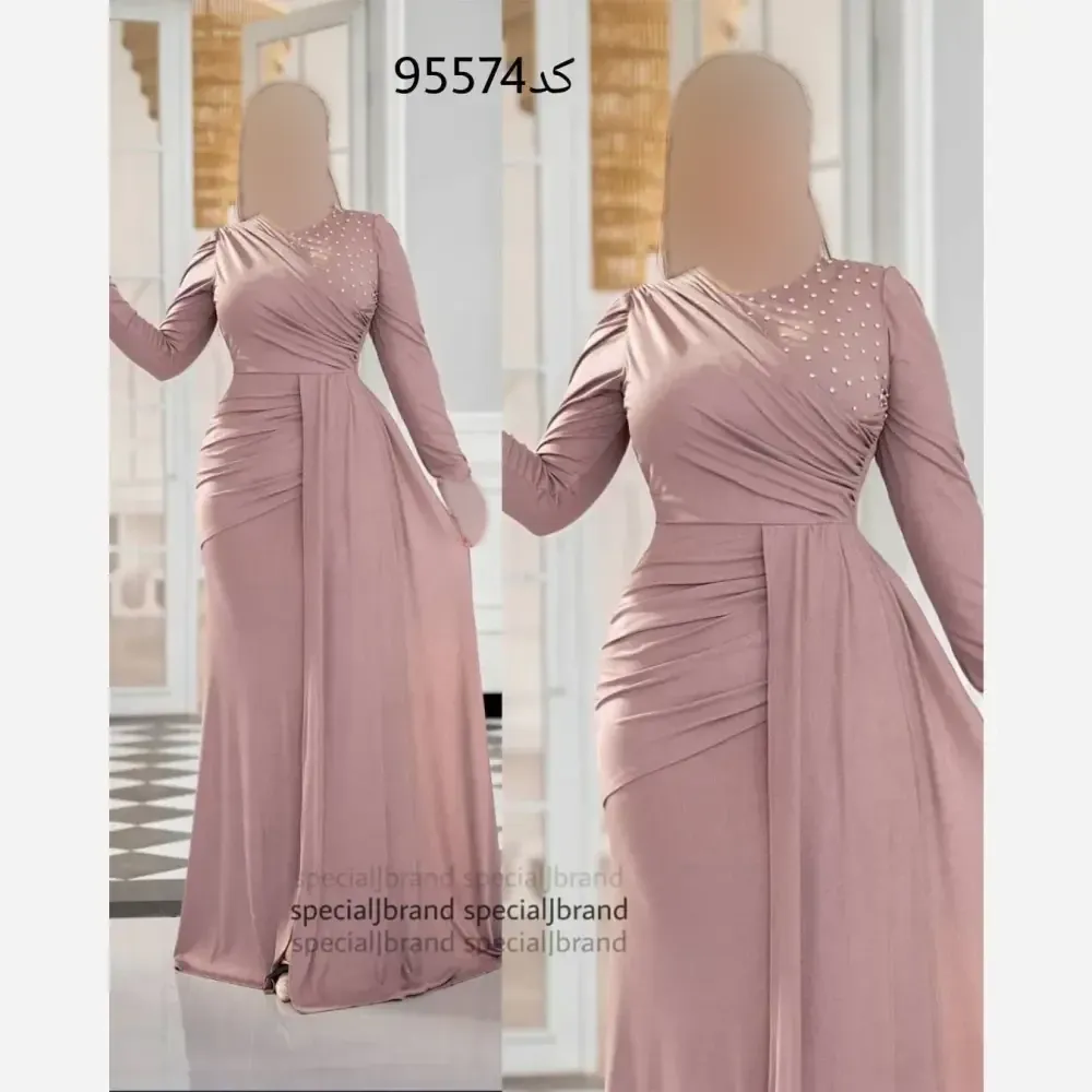 ماکسی مجلسی تیساق غواصی فویلی قد 165 پشت زیپ سایز 44 تا 50