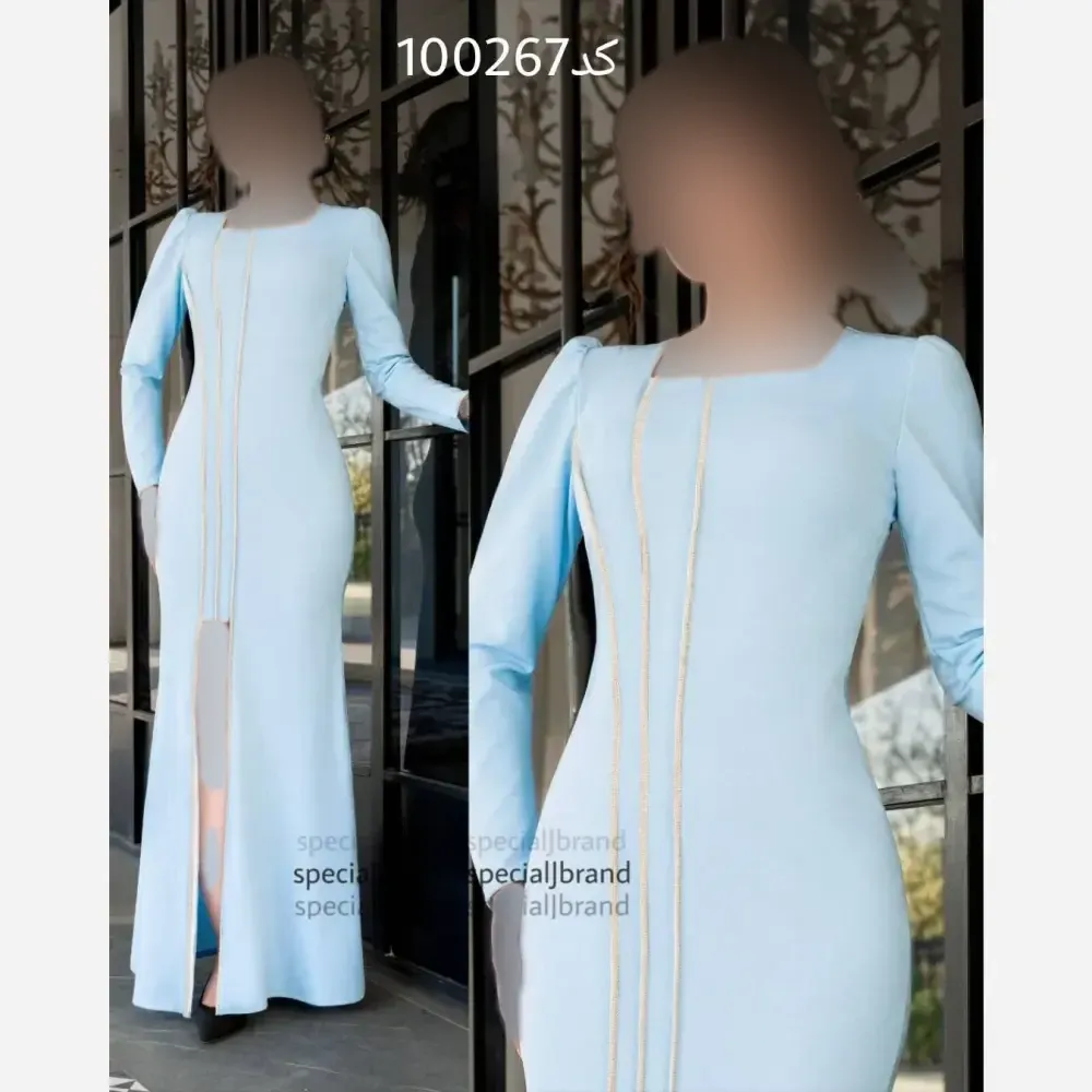 ماکسی مجلسی ژالین دالقیچ قد 160 زیپدار آبی سبز سایز 44 تا 54