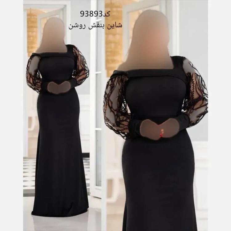 ماکسی مجلسی یاسمن فلوک شاین کره ای و غواصی قد 160 سایزبندی 40 تا 52