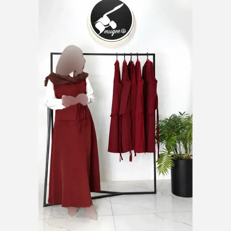 ست سه تکه ژیله دامن شومیز کرپ مازراتی طرح پرند زنانه سایز 38 تا 50