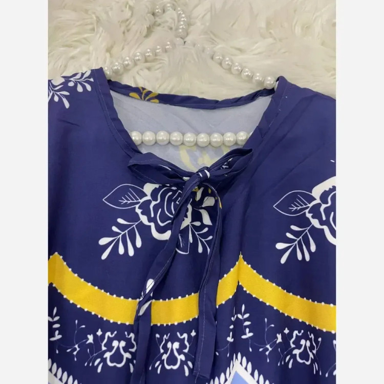 ساحلی زنانه بوگاتی فری سایز تا 48 شیک و ترند خنک و سبک مناسب بهار و تابستان