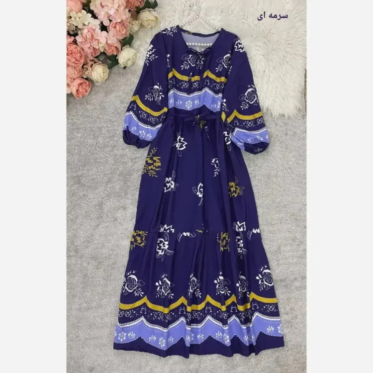 ساحلی زنانه بوگاتی فری سایز تا 48 شیک و ترند خنک و سبک مناسب بهار و تابستان