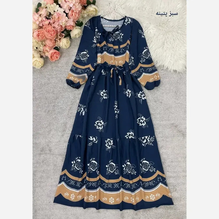 ساحلی زنانه بوگاتی فری سایز تا 48 شیک و ترند خنک و سبک مناسب بهار و تابستان