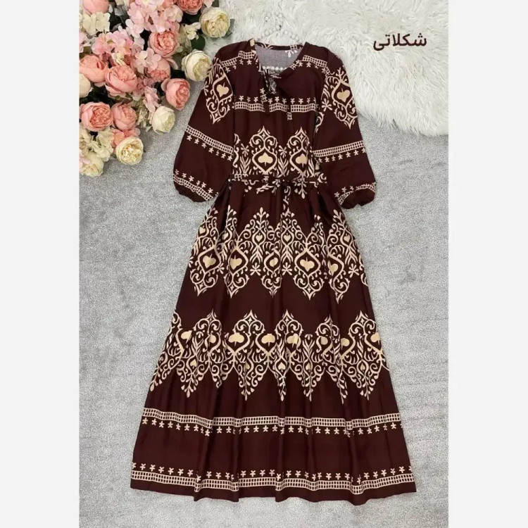 ساحلی نخی صابونی زنانه فری تا 48 کد 9713