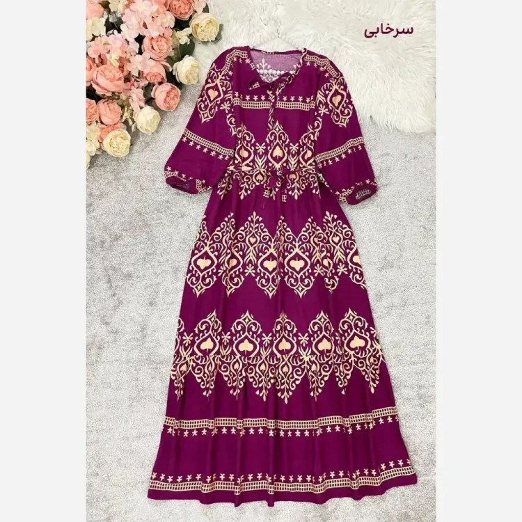 ساحلی نخی صابونی زنانه فری تا 48 کد 9713