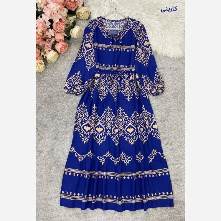 ساحلی نخی صابونی زنانه فری تا 48 کد 9713