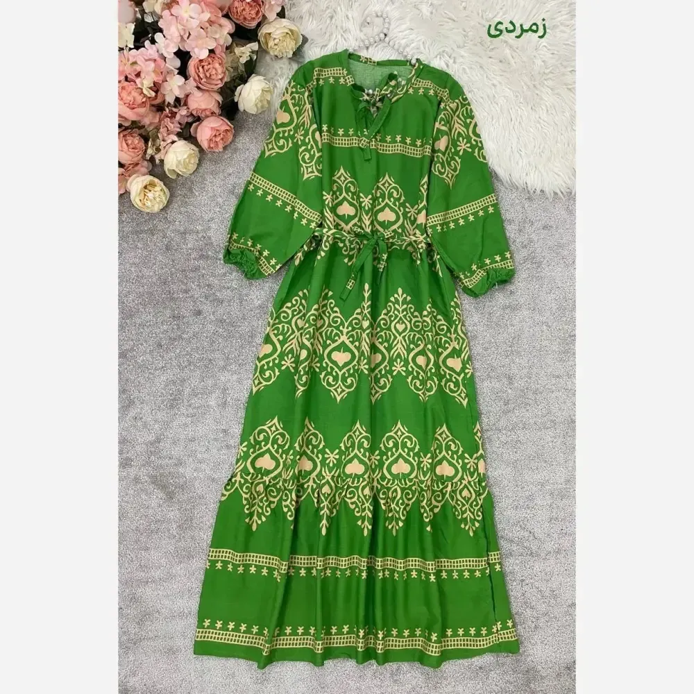 ساحلی نخی صابونی زنانه فری تا 48 کد 9713