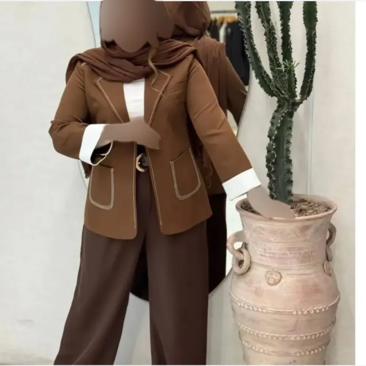 کت آستین دیپلمات کرپ مازراتی درجه یک مشکی سورمه ای قهوه ای سایز 1 2