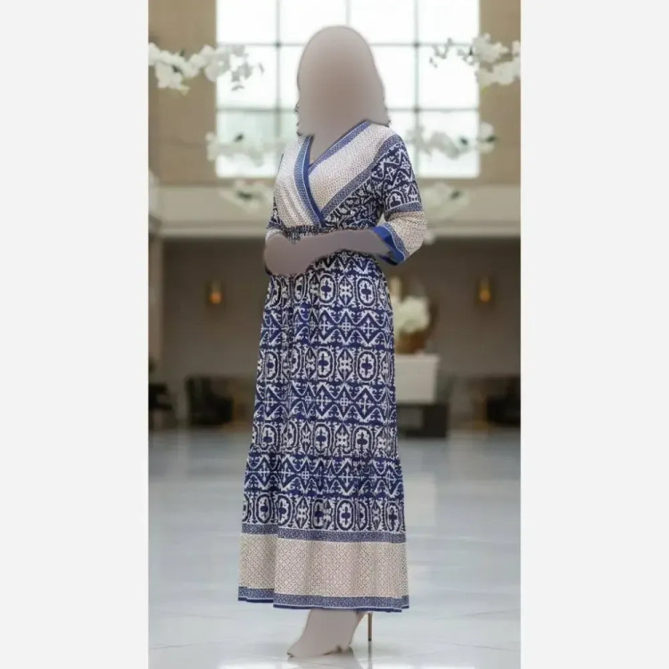 پیراهن ساحلی زنانه ونوس مزونی فلورانس درجه یک فری سایز 38 تا 50 شیک و راحت