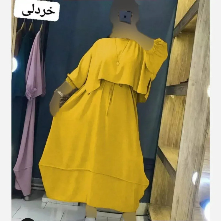 ساحلی دو تیکه سولماز جنس ابروبادی باکیفیت فری38_46 در رنگبندی متنوع