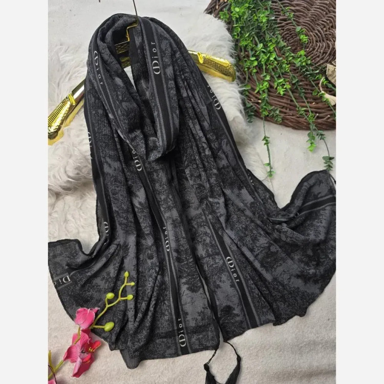 شال شفق برشکا کریشه سافت ابعاد 195x58 فری سایز ایستایی عالی خنک بدون چروک