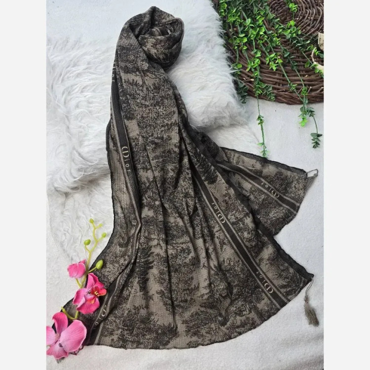 شال شفق برشکا کریشه سافت ابعاد 195x58 فری سایز ایستایی عالی خنک بدون چروک