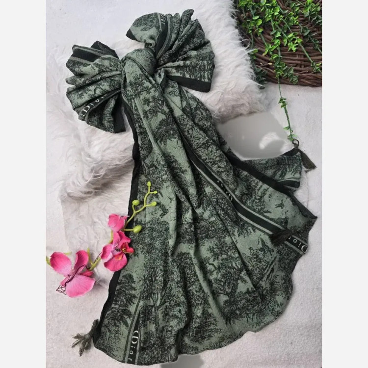 شال شفق برشکا کریشه سافت ابعاد 195x58 فری سایز ایستایی عالی خنک بدون چروک