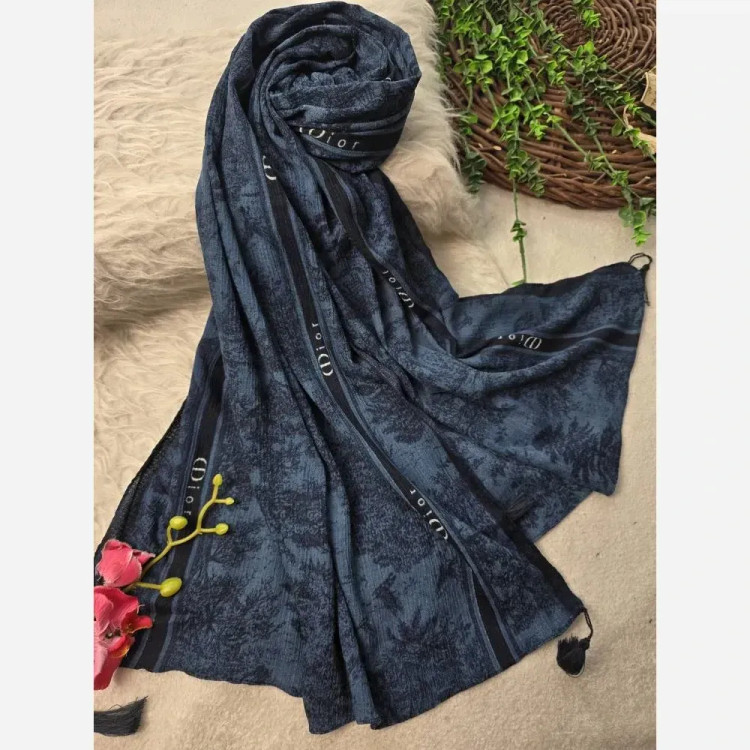 شال شفق برشکا کریشه سافت ابعاد 195x58 فری سایز ایستایی عالی خنک بدون چروک