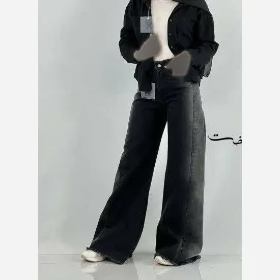 شلوار بگ نیل کاغذی طرح شافل سایزبزرگ زنانه