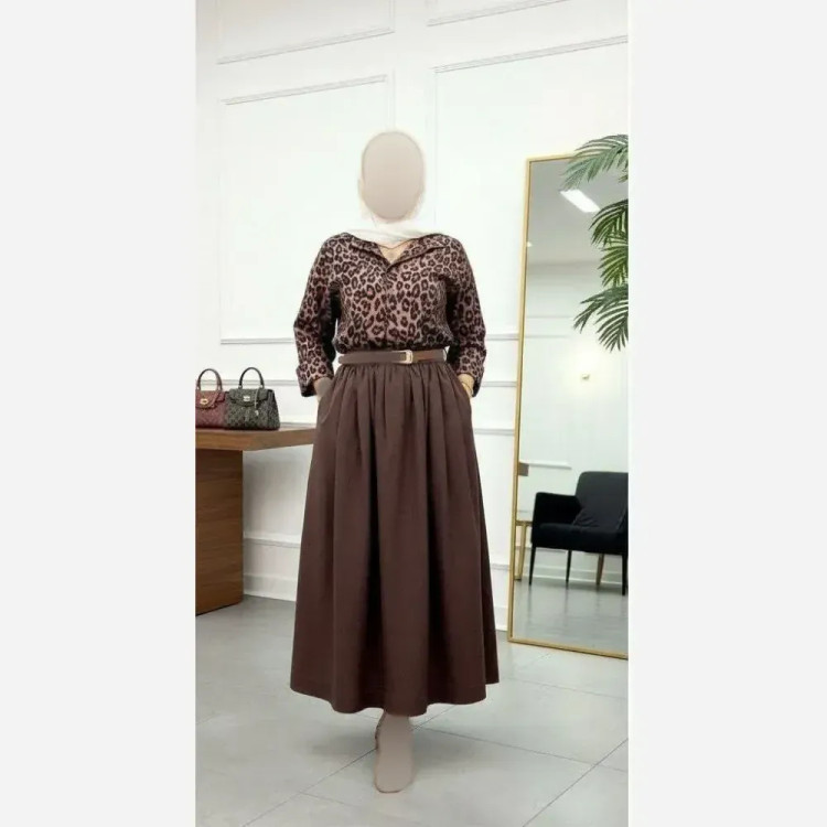 ست سه تیکه جگوار دامن لنینت شومیز بوگاتی فری سایز