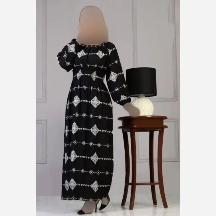پیراهن ساحلی زنانه نخی مدل کمند سایز 38 تا 50