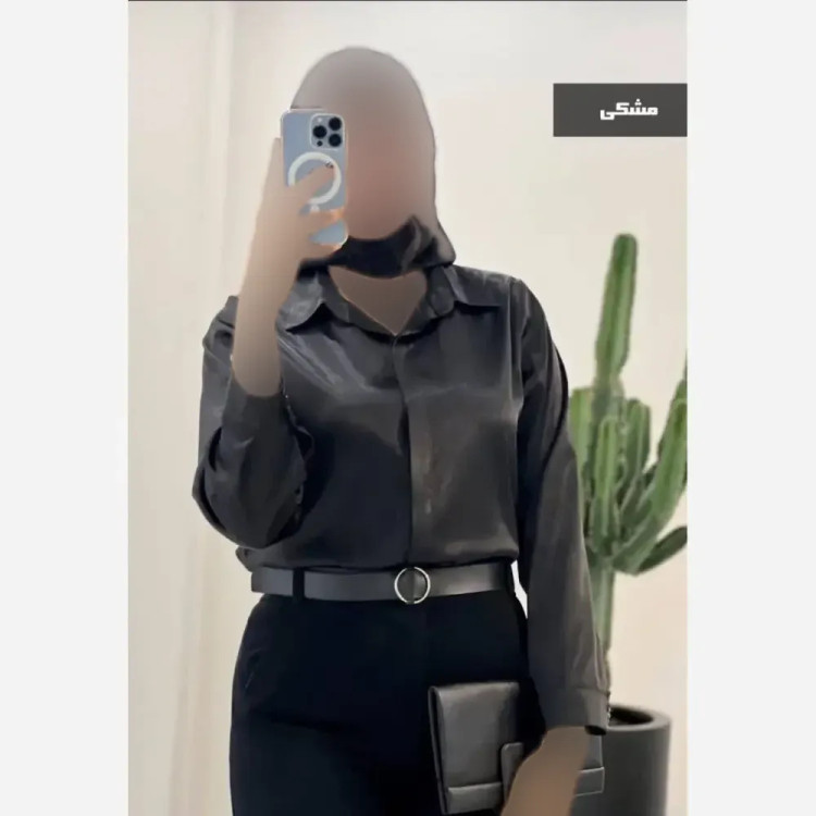 شومیز زنانه ساتن فرانسه ضخیم در 5 رنگ متنوع سایز 36 تا 46