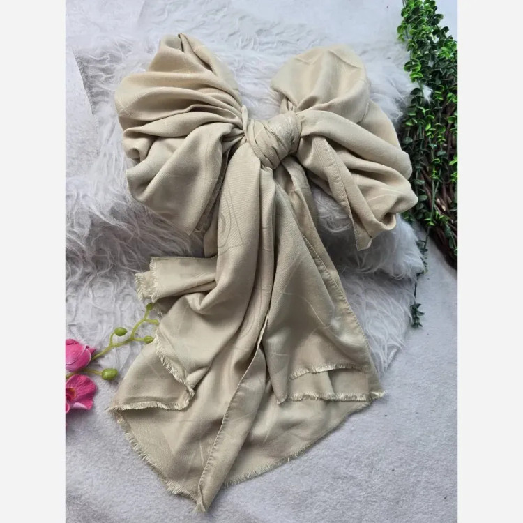 شال مرینوس ژاکارد ترک دورو ابعاد 185 در 63 سانتیمتر