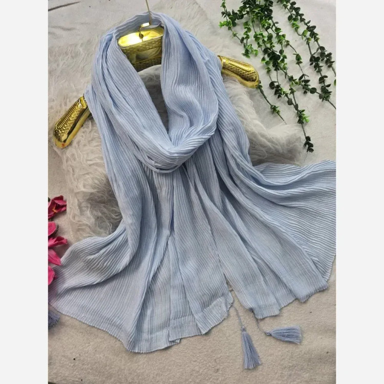 شال برشکا لب لمه قواره بزرگ 75 در 175 سانتیمتر