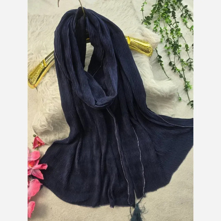 شال برشکا لب لمه قواره بزرگ 75 در 175 سانتیمتر