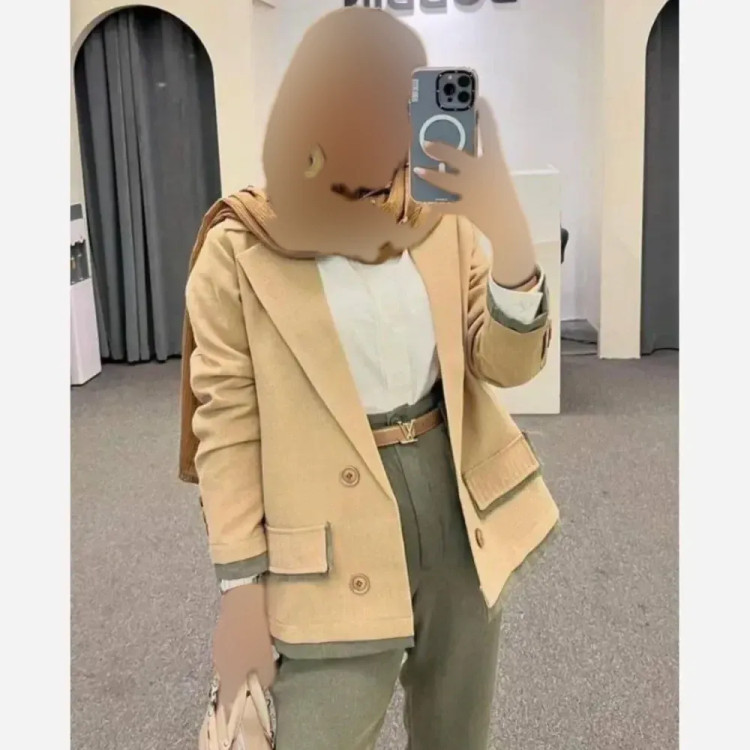 کت و شلوار زنانه مدل سوران جنس لنینت سایز 38 تا 46
