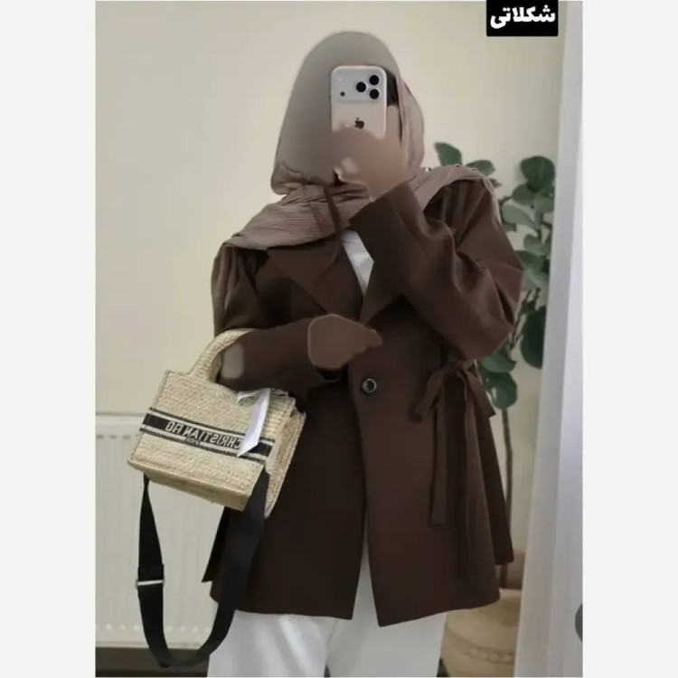 مانتو کتی زنانه مدل نور جنس مازراتی فری سایز تا 46