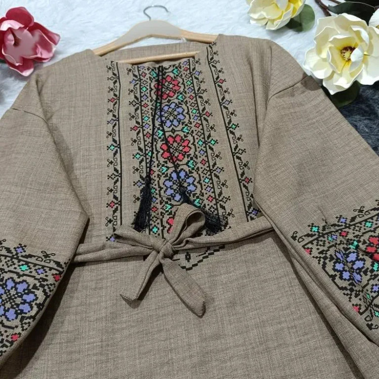 شومیز مانتویی زنانه مدل باران جنس صوفیا کجراه فری سایز 38 تا 48