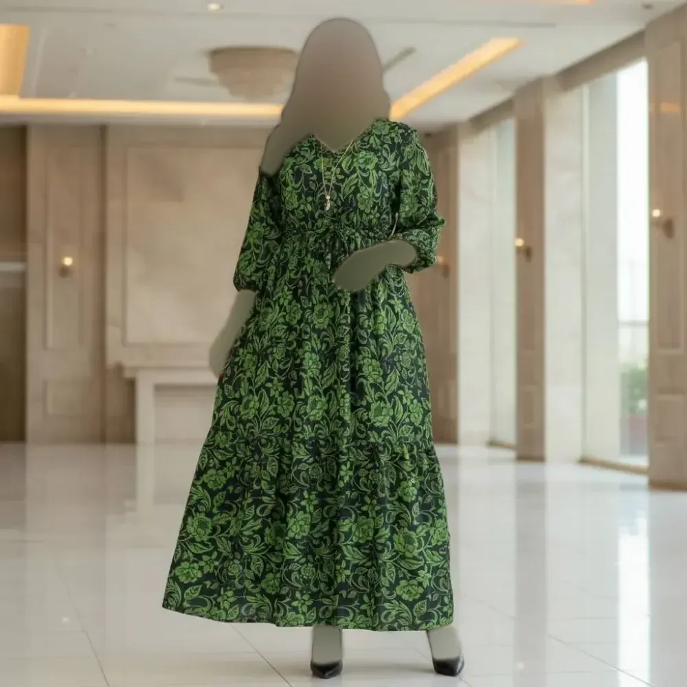 پیراهن ساحلی زنانه جنس بوگاتی گرم بالا فری سایز