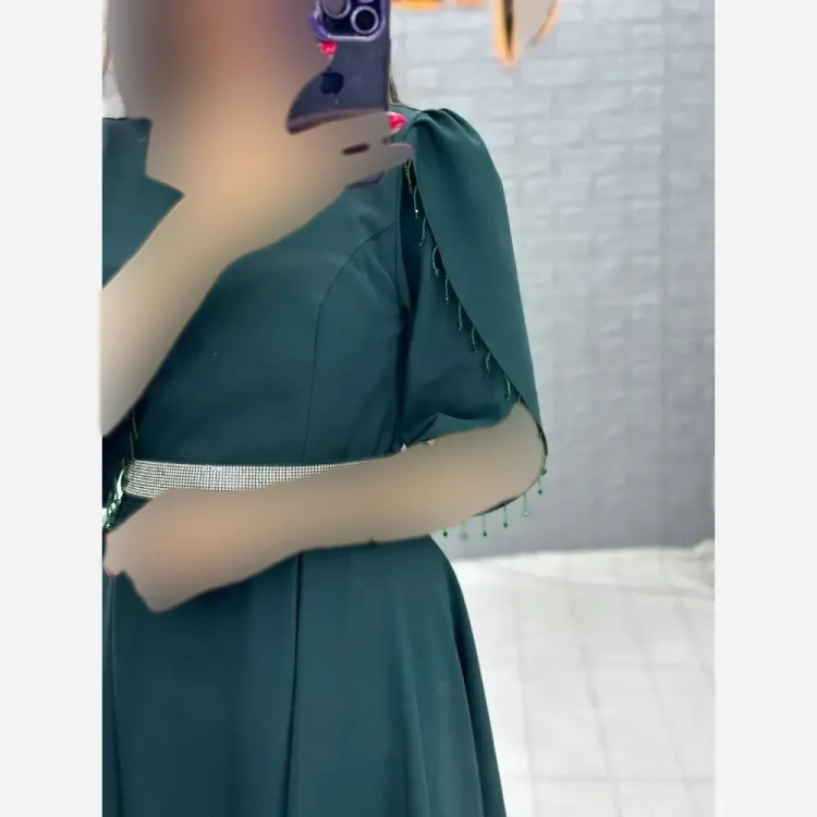 مانتو زنانه مدل ملیسا جنس کرپ مازراتی قد 150