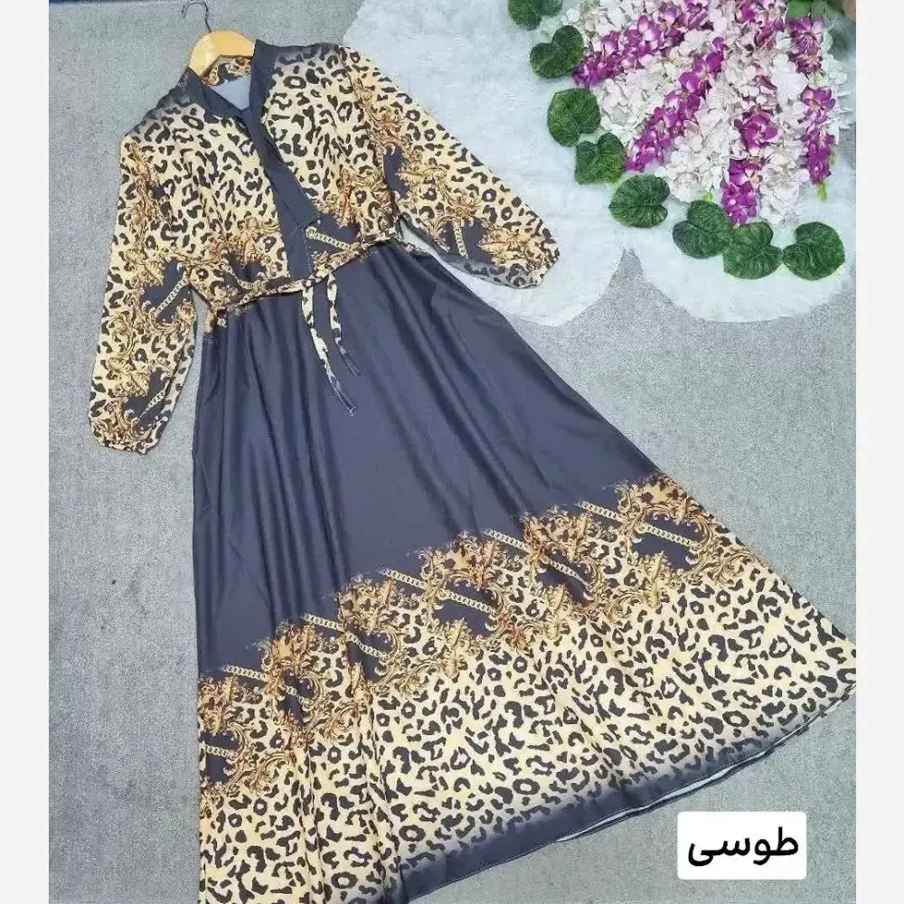 پیراهن زنانه مدل خاطره جنس الیزه فری سایز 36 تا 44