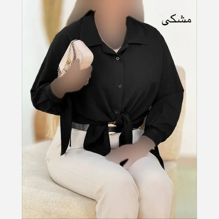 شومیز زنانه مدل ماتینا جنس کادنزا اسلپ فری سایز 38 تا 46