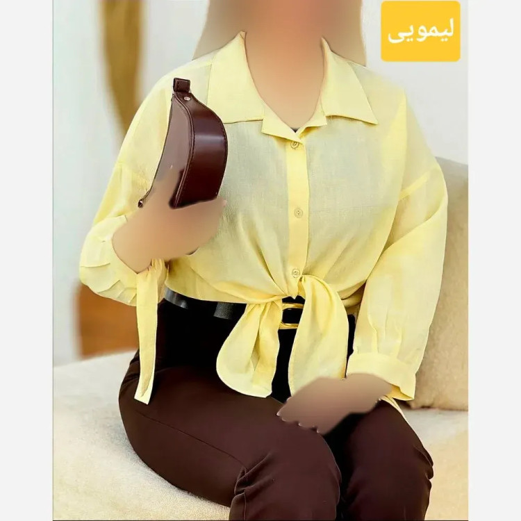 شومیز زنانه مدل ماتینا جنس کادنزا اسلپ فری سایز 38 تا 46