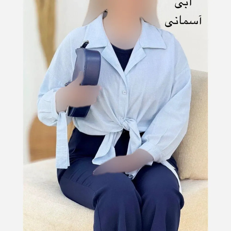 شومیز زنانه مدل روشنک جنس کادنزا اسلپ صد درصد پنبه فری سایز 36 تا 44