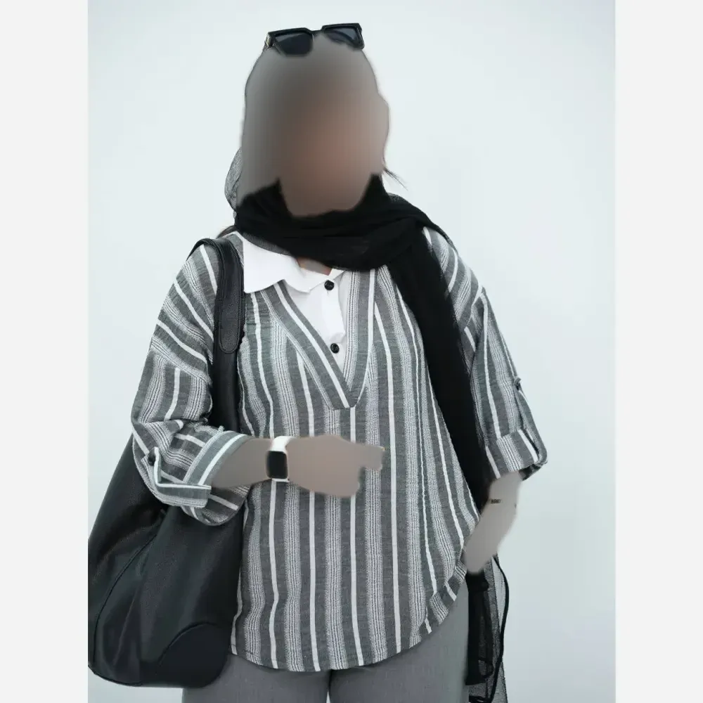 تونیک زنانه مدل پریماه جنس لینن زارا فری سایز