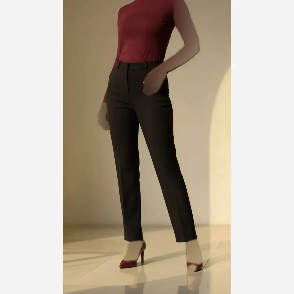 شلوار کلاسیک زنانه پارچه مازراتی 330 گرم درجه یک کد 2216