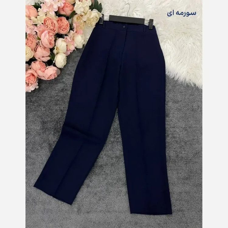 شلوار کلاسیک زنانه پارچه مازراتی 330 گرم درجه یک کد 2216