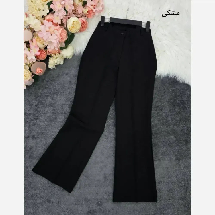 شلوار بوتکات زنانه پارچه مازراتی 330 گرم درجه یک کد 1394