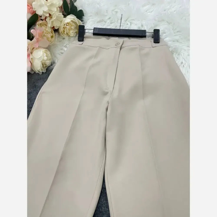 شلوار کلاسیک زنانه پارچه مازراتی 330 گرم درجه یک کد 2216