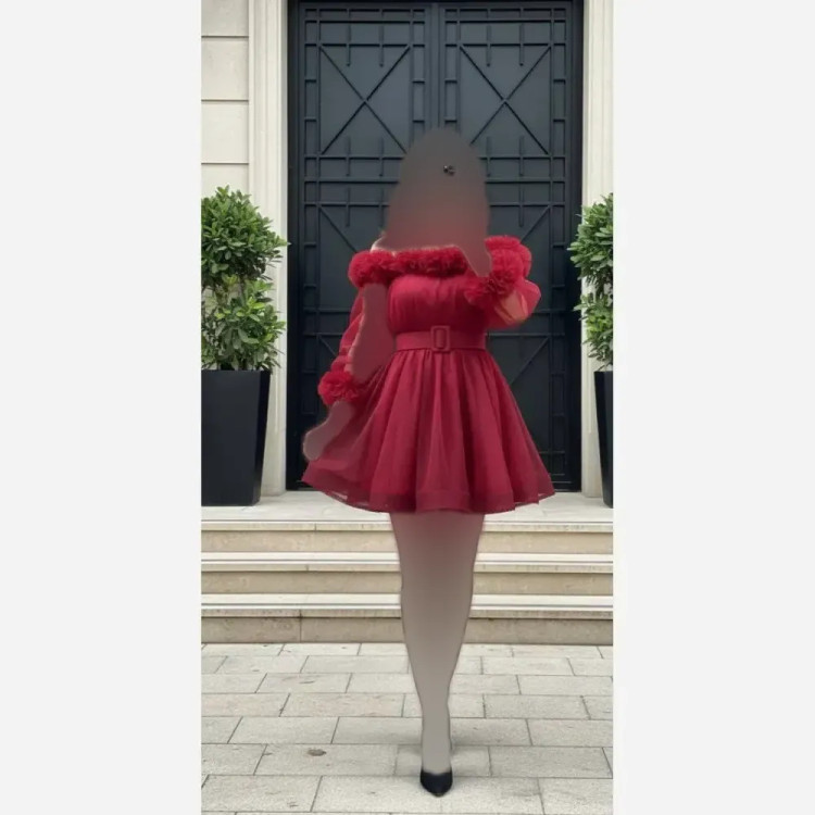 پیراهن عروسکی زنانه مدل عسل کد 1 جنس تور و آستر پاناما فری سایز
