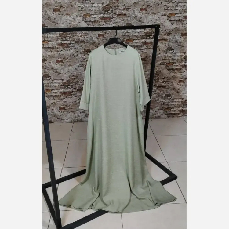 پیراهن ماکسی زنانه مدل دریتا جنس پارچه صوفیا فری سایز 38 تا 46