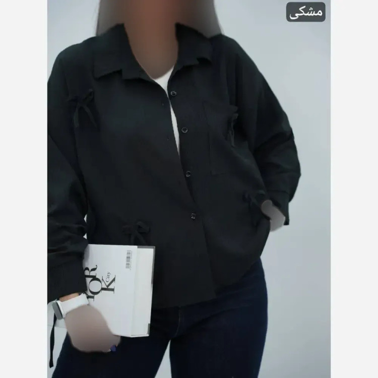 شومیز عروسکی زنانه مدل گیسو جنس کراش پفکی درجه یک سایز 38 تا 46