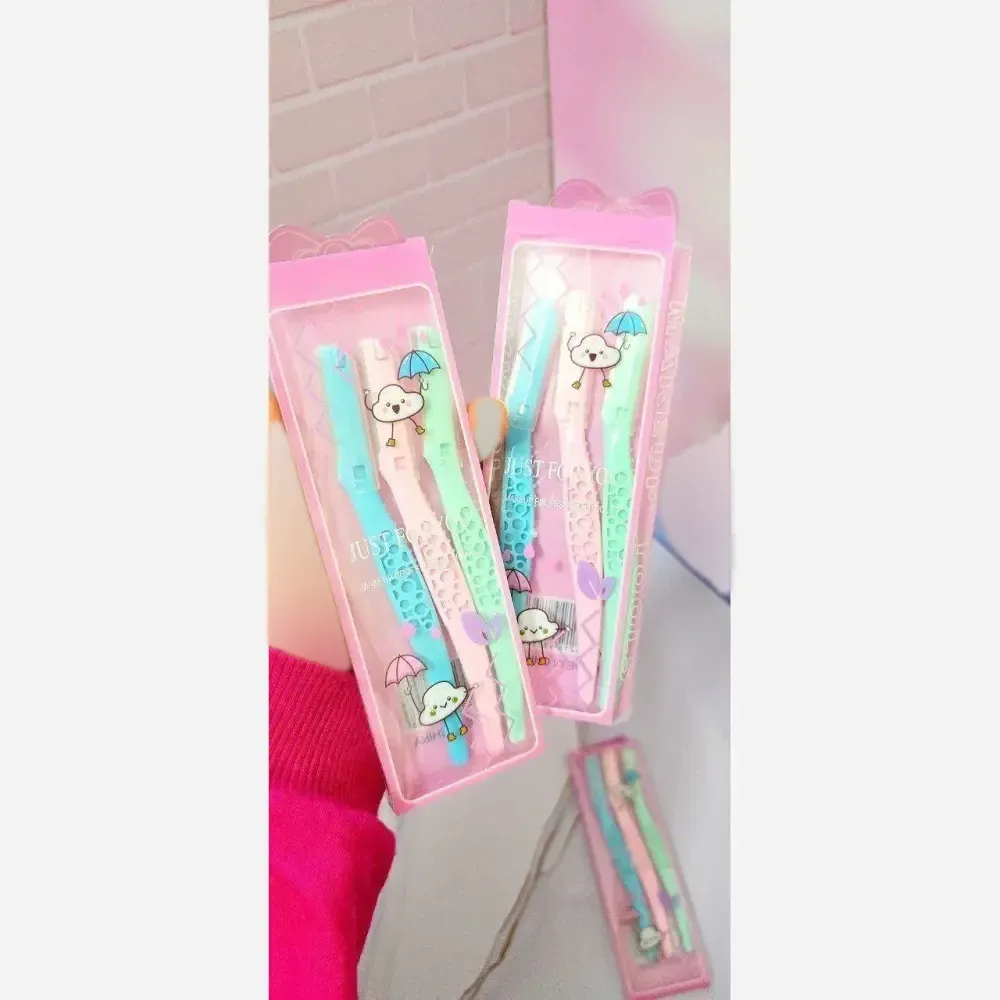 پک تیغ اصلاح صورت و ابرو 3 عددی اورجینال