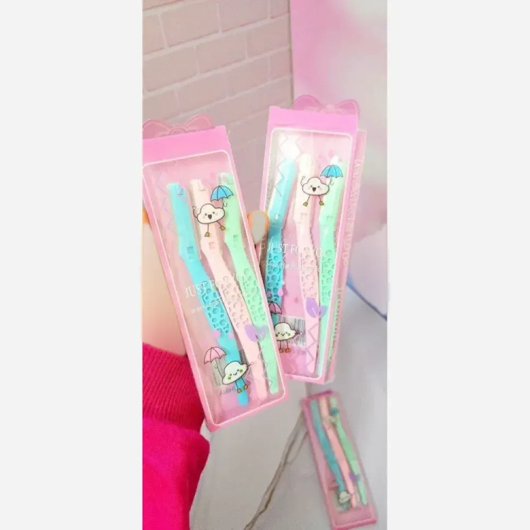 پک تیغ اصلاح صورت و ابرو 3 عددی اورجینال