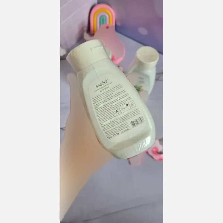 نمک بدن آلوورا سادور حجم 500 گرم رفع تیرگی و نرم کننده پوست